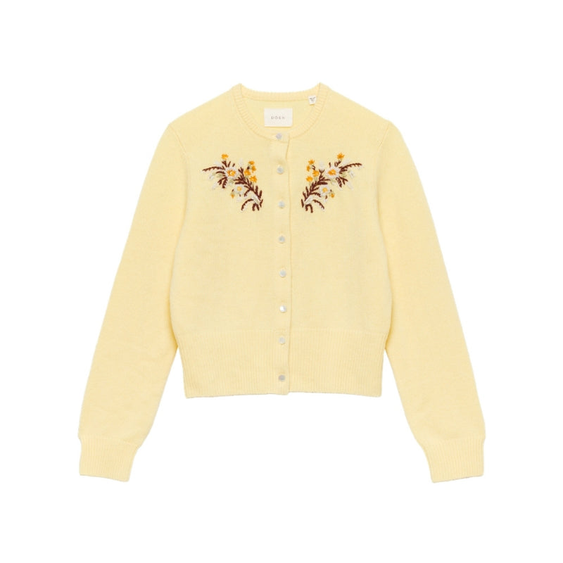 Dôen - Cardigan Fairchild - Jaune
