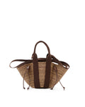 Muun - Sac Mini So Hstripe - Marron Foncé
