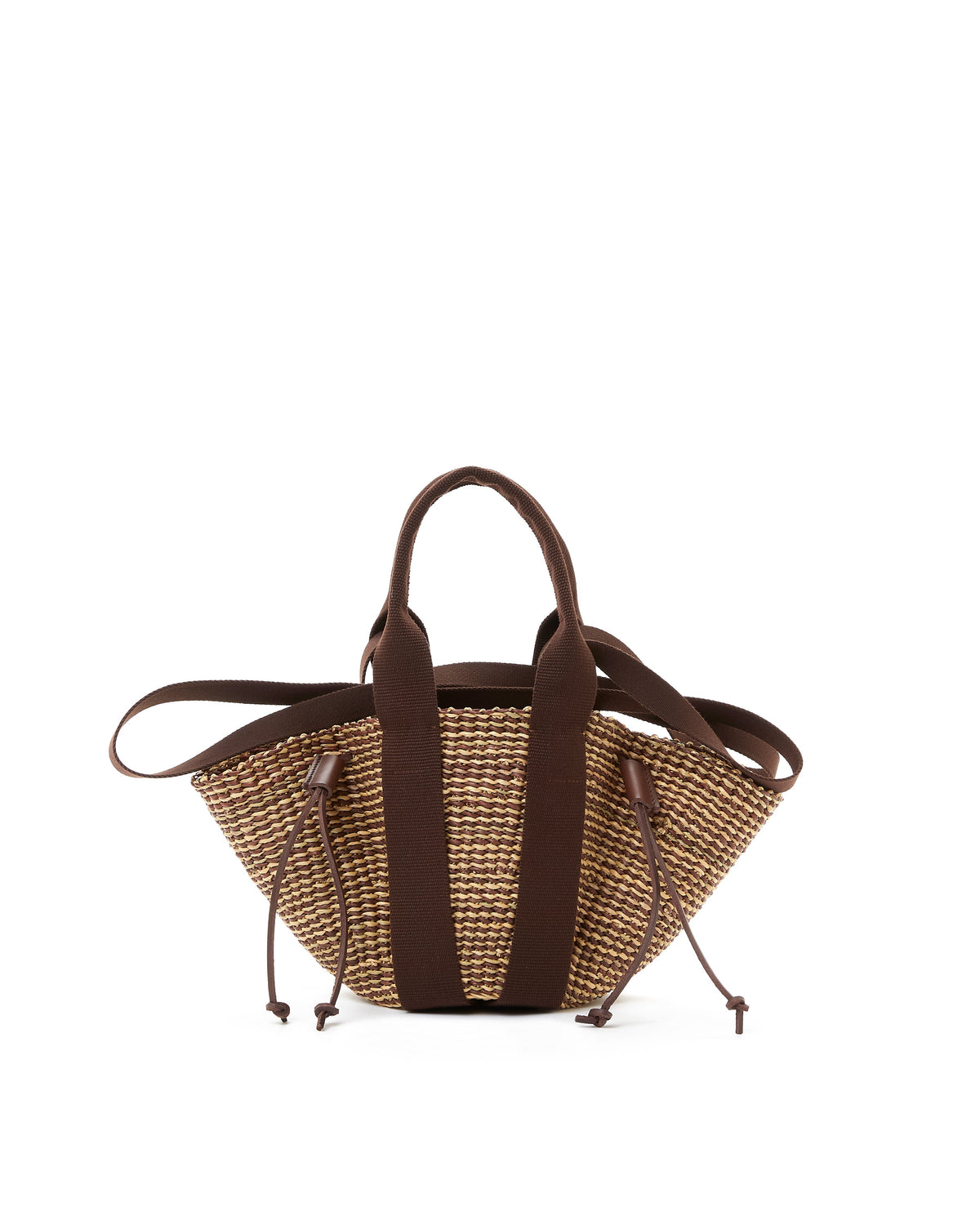 Muun - Sac Mini So Hstripe - Marron Foncé
