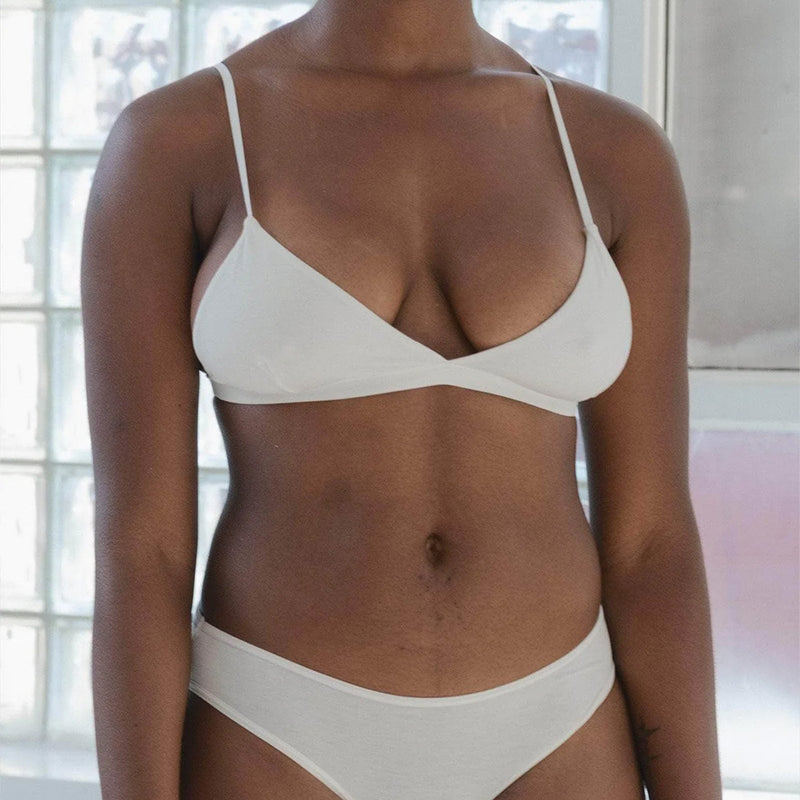 Baserange - Bralette Mississipi - Blanc