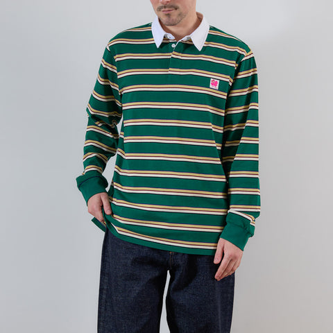 Merci - Polo Caden Stripes - Vert