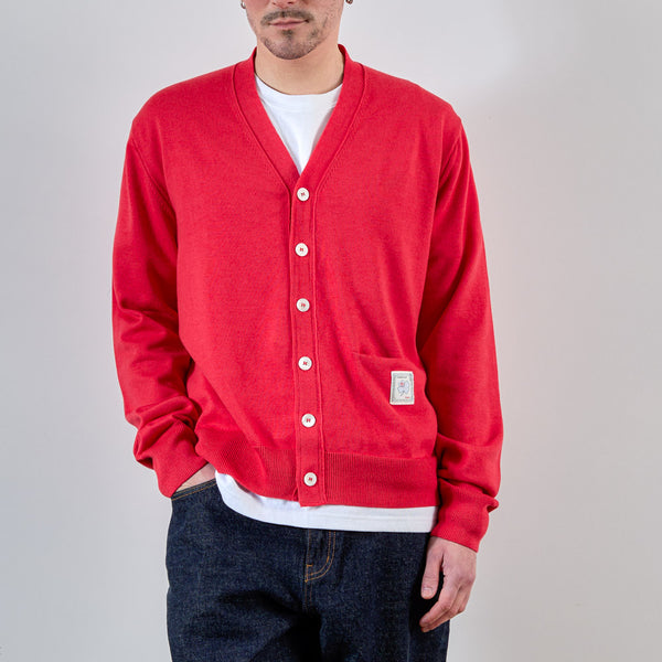 Merci - Cardigan Maximilien - Rouge