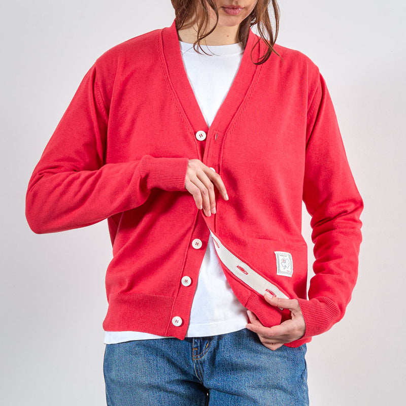 Merci - Cardigan Maximilien - Rouge