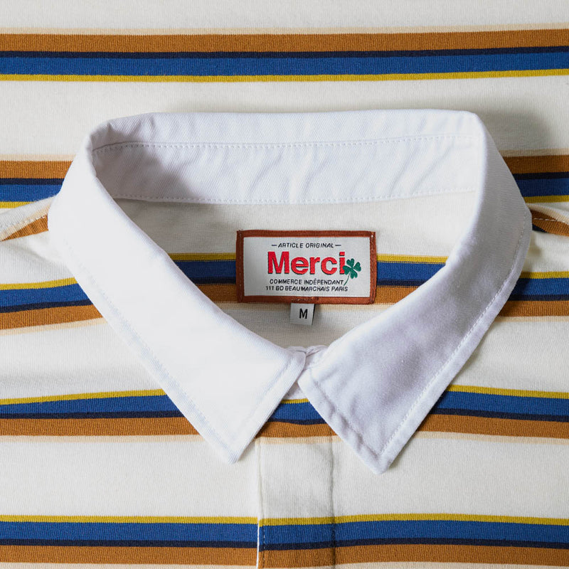 Merci - Polo Caden Stripes - Beige