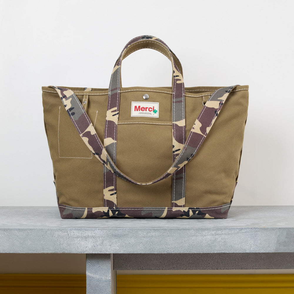 Cabas Candide en canvas - Camo - Merci - packshot 8