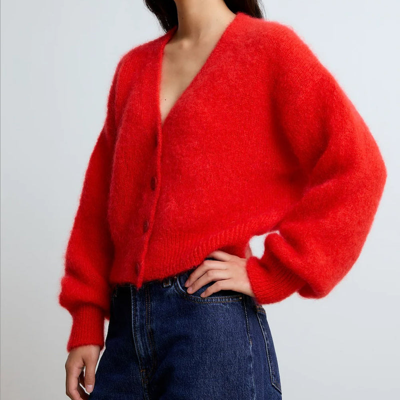 Surprise - Cardigan Monica - Rouge/Orange