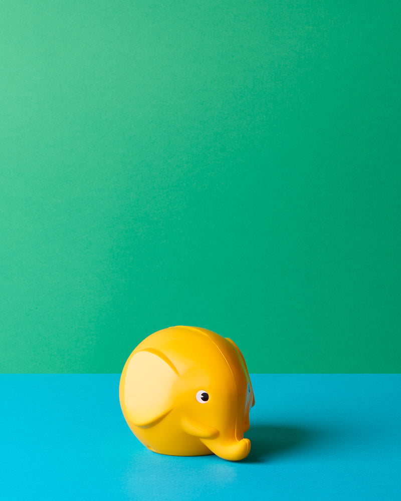 Merci - Tirelire Éléphant - Jaune