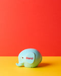 Merci - Elephant Piggy Bank - Light Blue