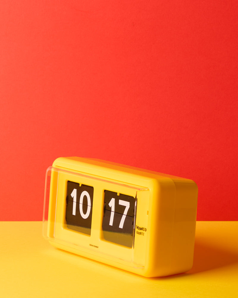Twemco - Horloge Qt 30 - Jaune