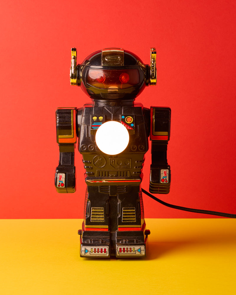 Opening Lights - Lamp - Black Robot