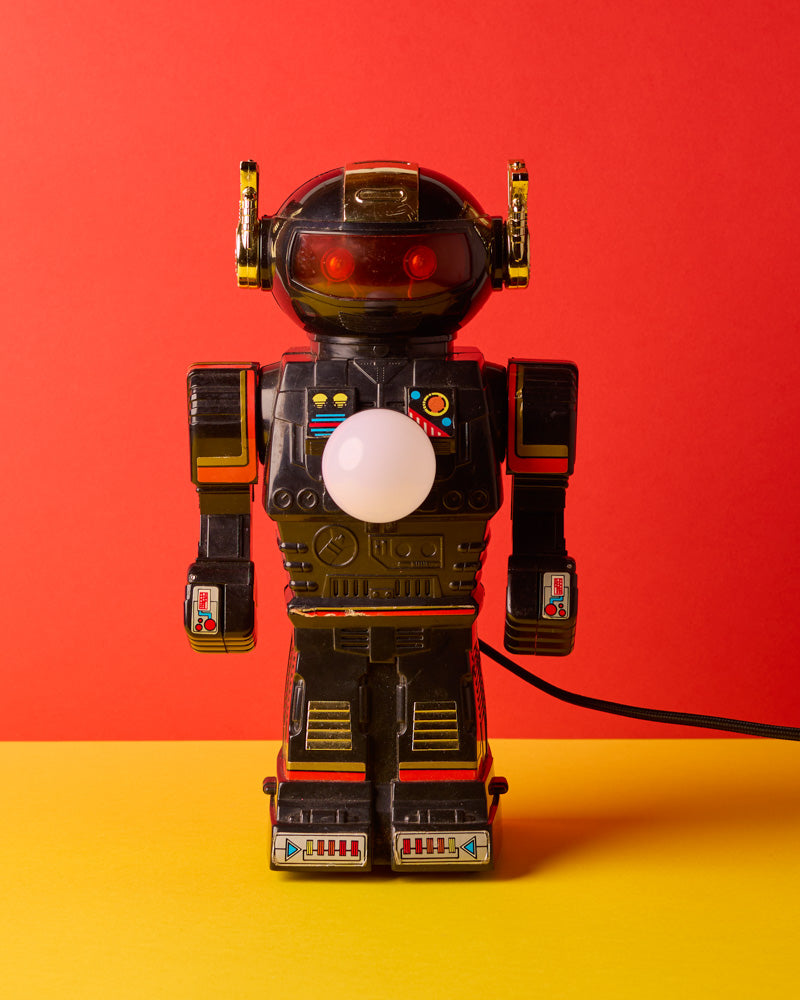 Opening Lights - Lamp - Black Robot