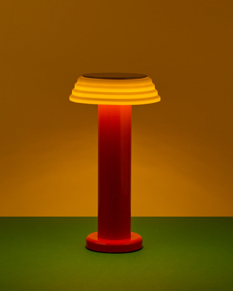 Sowden - Lampe Portable Rechargeable - Rouge Jaune