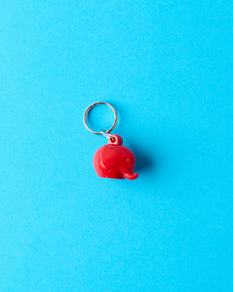 Merci - Elephant Keychain - Red