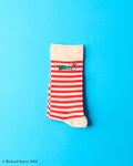 Merci x Richard Scarry - Chaussettes Kids Merci - Rayures Rouges