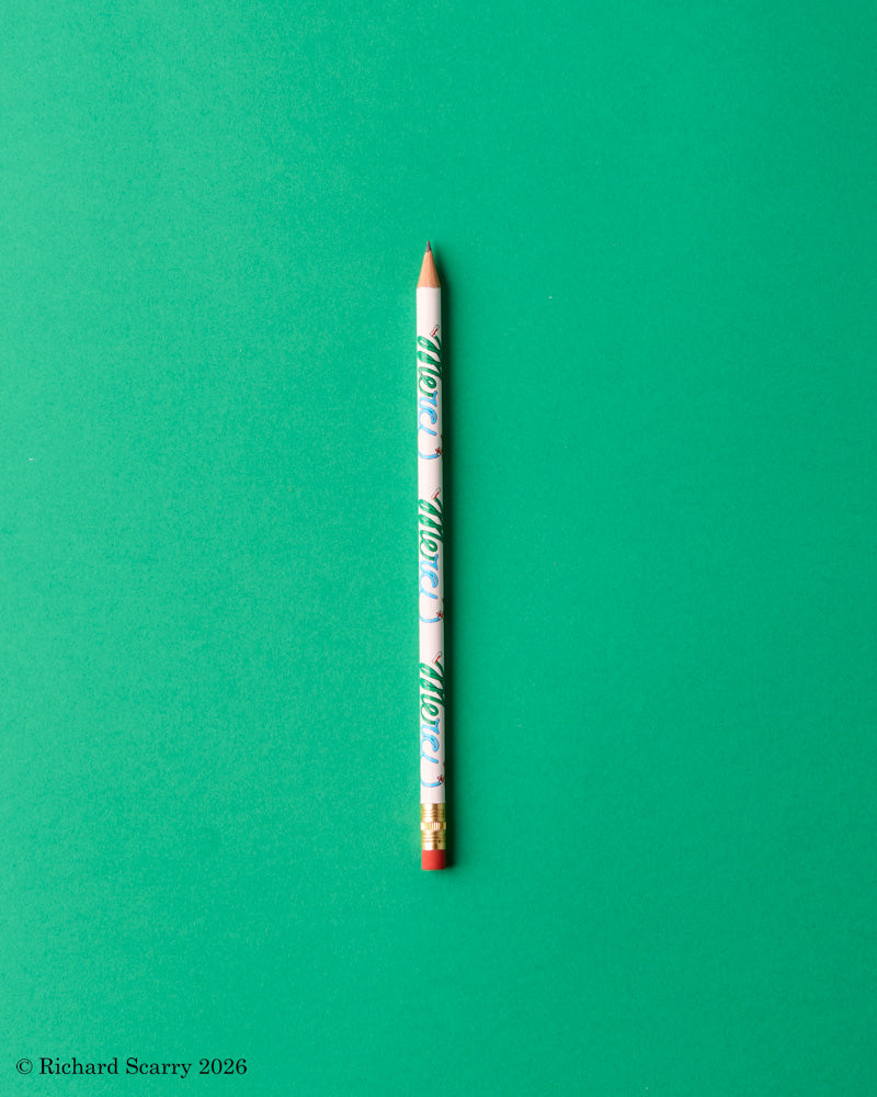Merci x Richard Scarry - Pencil