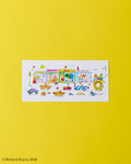 Merci x Richard Scarry - Postcard - Street
