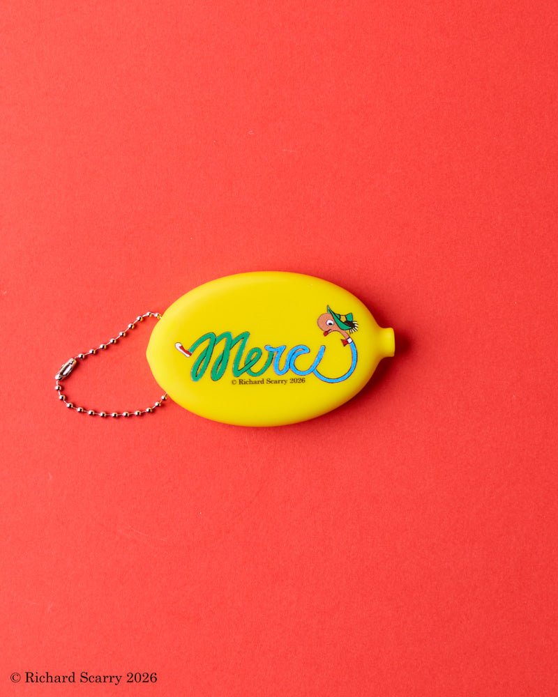 Merci x Richard Scarry - Keychain with coin holder - Lowly