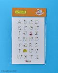Merci x Richard Scarry - Affiche Alphabet