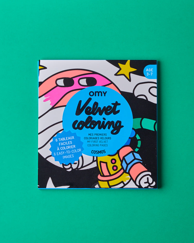 Omy - Coloriage Velours Cosmos