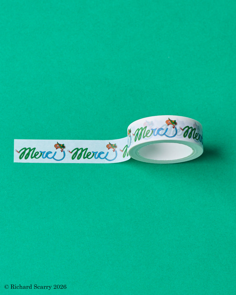 Merci x Richard Scarry - Masking Tape Merci