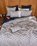 Merci - Housse De Couette En Percale De Coton - Tataki Cerisier