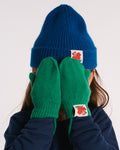 Merci - Children's Lucky Mittens - Green