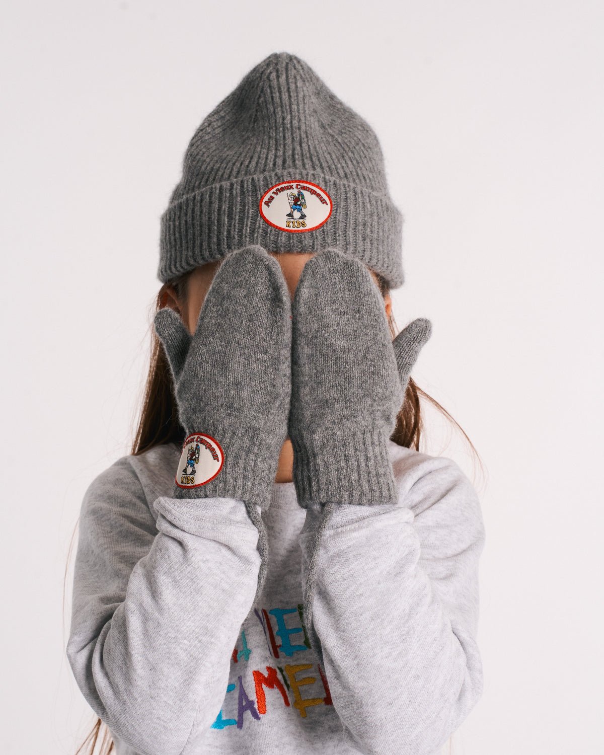 Au Vieux Campeur - Congés Payés - Moufles Ben Kids - Anthracite