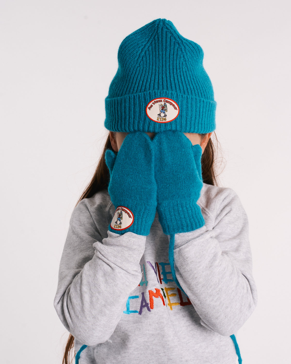 Au Vieux Campeur - Congés Payés - Moufles Ben Kids - Bleu
