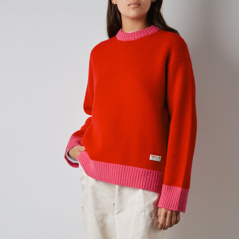 Merci - Pull Eloise - Rouge & Rose