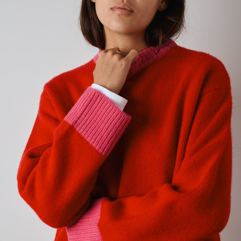 Merci - Pull Eloise - Rouge & Rose