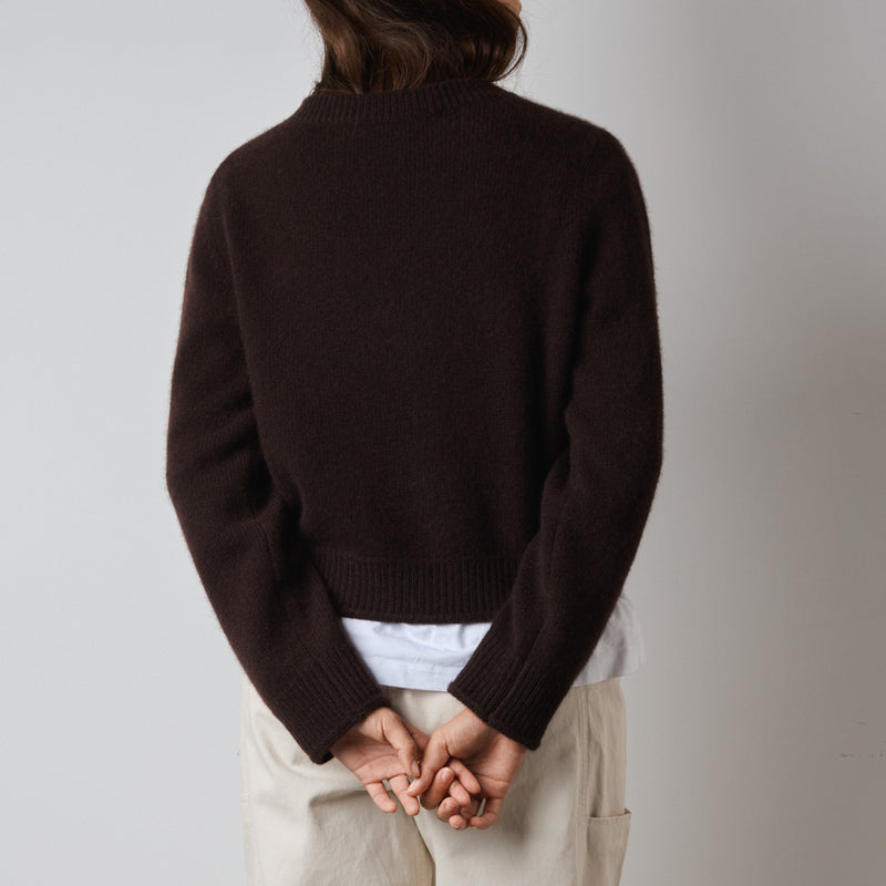 Merci - Pull Charlotte - Marron