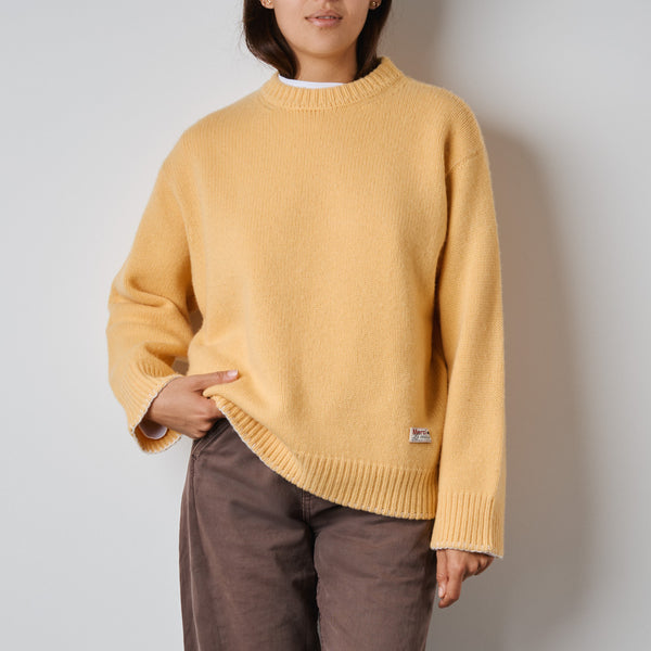 Merci - Pull Eloise - Jaune & Blanc