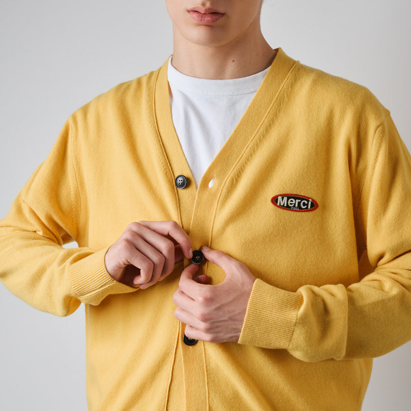 Merci - Cardigan Charlie - Jaune