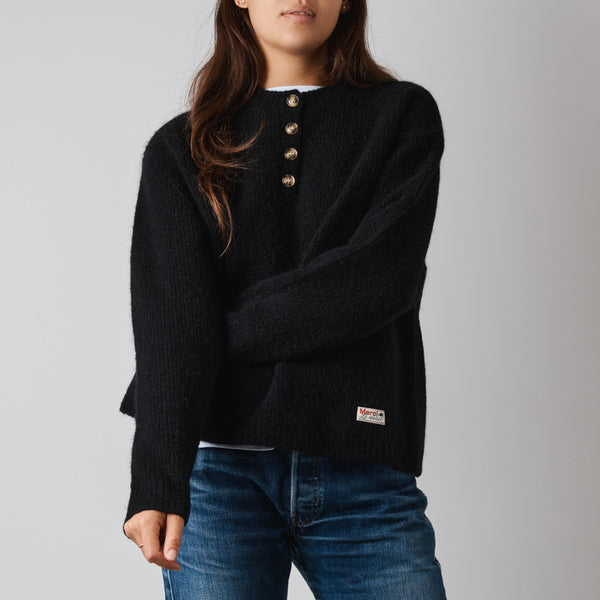 Merci - Pull Solange - Noir