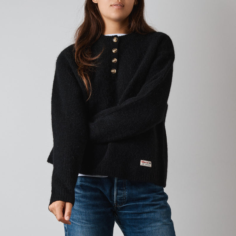Merci - Pull Solange - Noir
