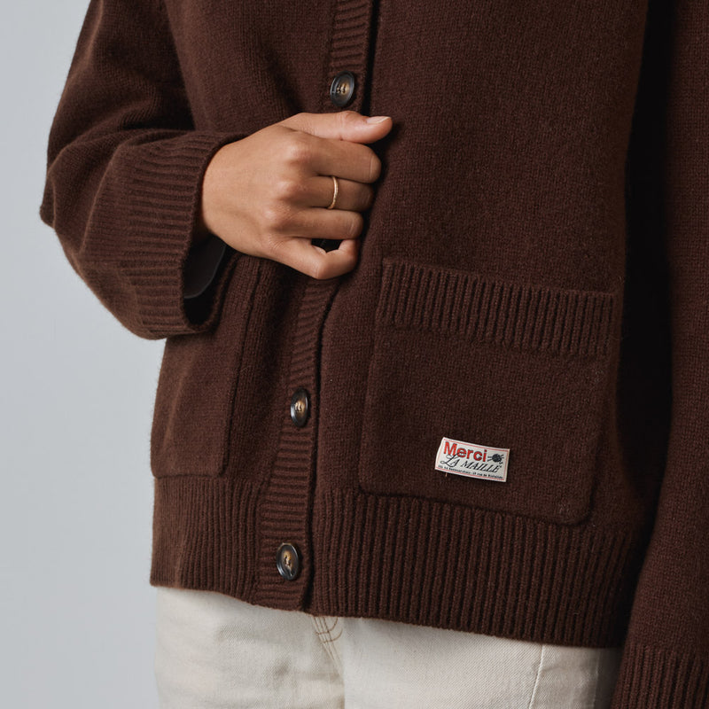 Merci - Cardigan Juliette - Marron
