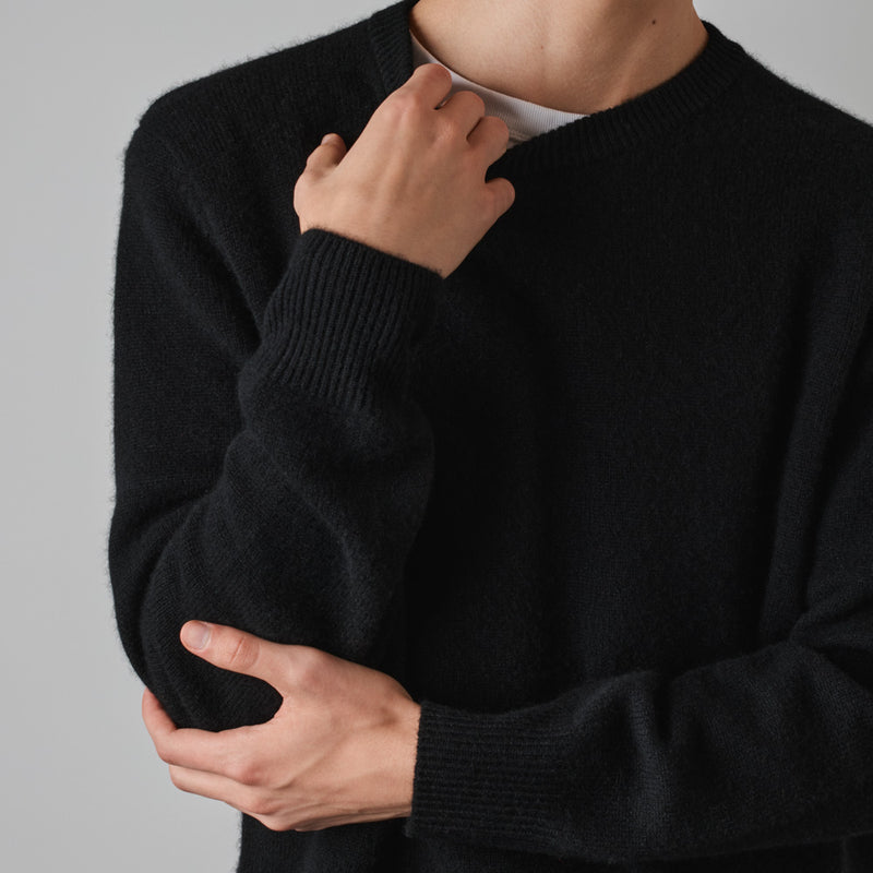 Merci - Pull en cachemire Claudio - Noir