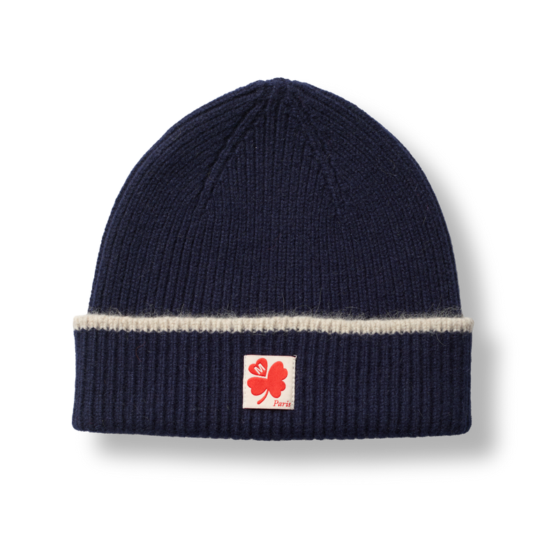 Merci - Bonnet Bicolore - Marine & Crème