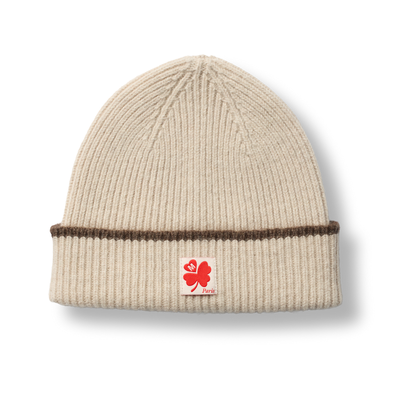 Merci - Bonnet Bicolore - Crème & Marron