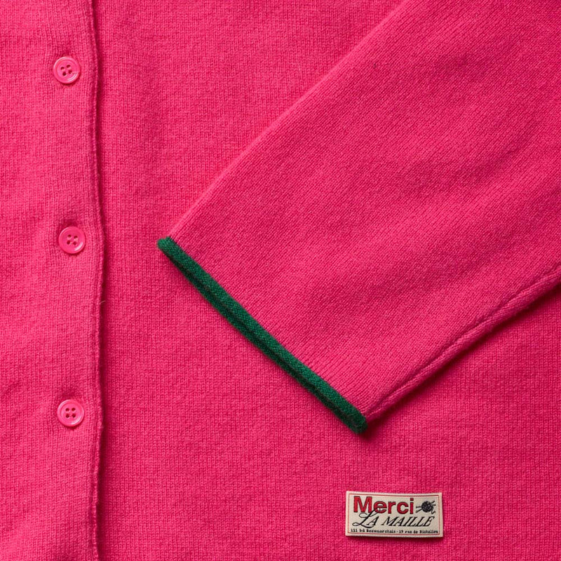 Merci - Cardigan Iris - Rose