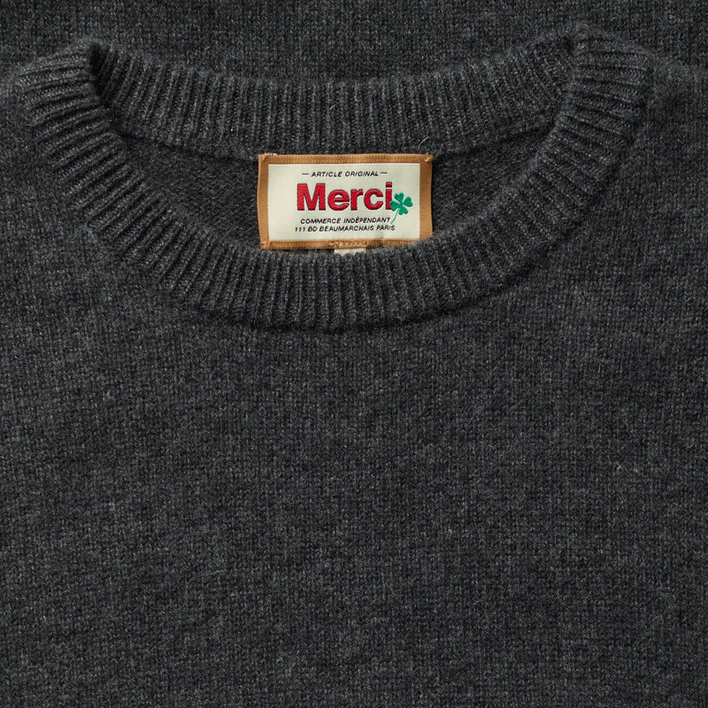 Merci - Pull en cachemire Claudio - Anthracite