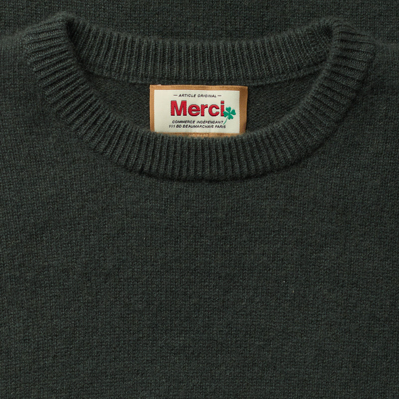 Merci - Pull en cachemire Claudio - Forest