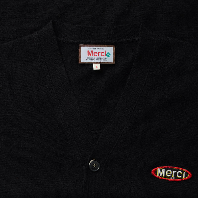 Merci - Cardigan Charlie - Noir