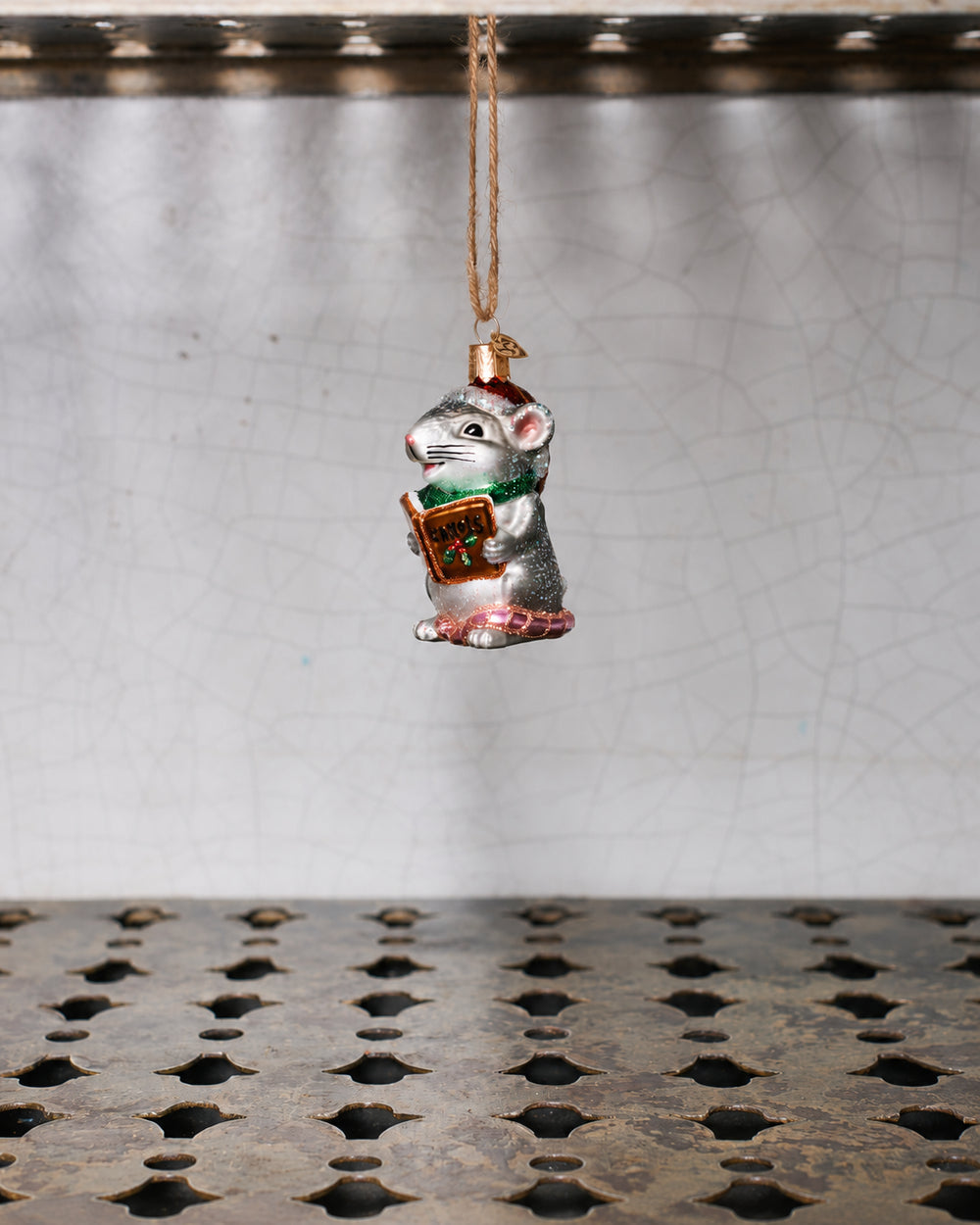 Old World Christmas - Mouse Ornament