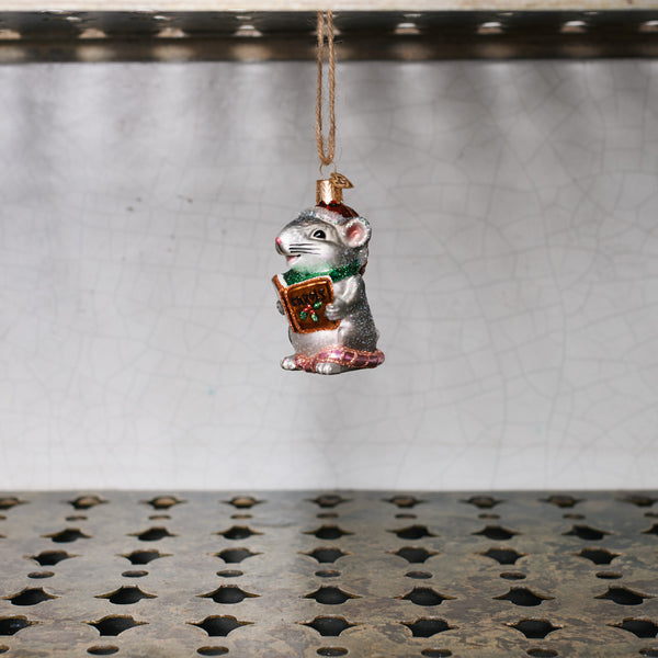 Ornement - Souris de Noël