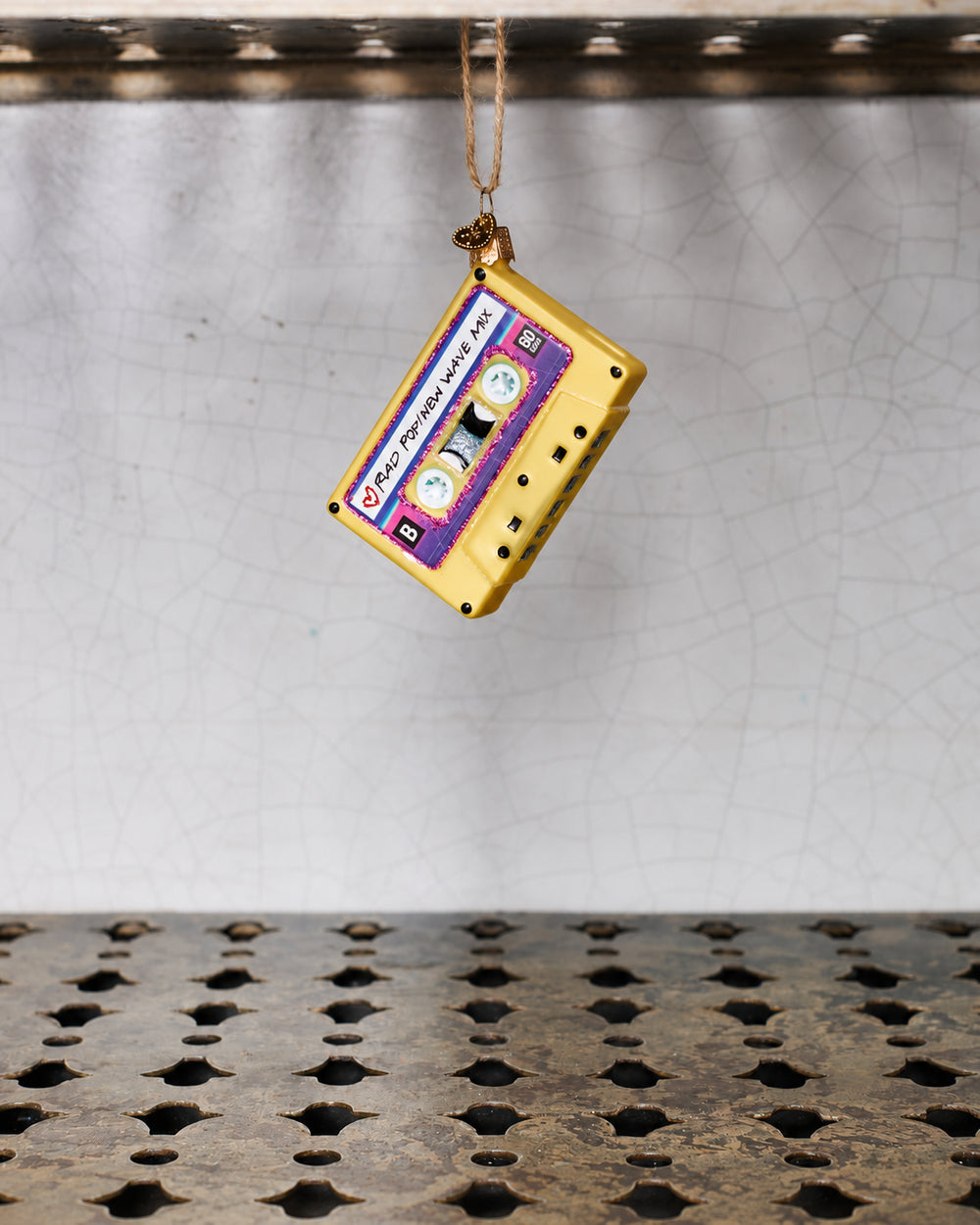 Old World Christmas - Audio Cassette Ornament