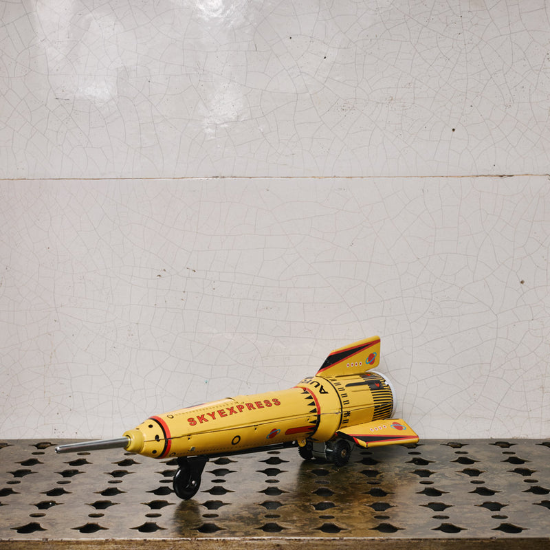 Jouet - Fusée Spatiale Jaune