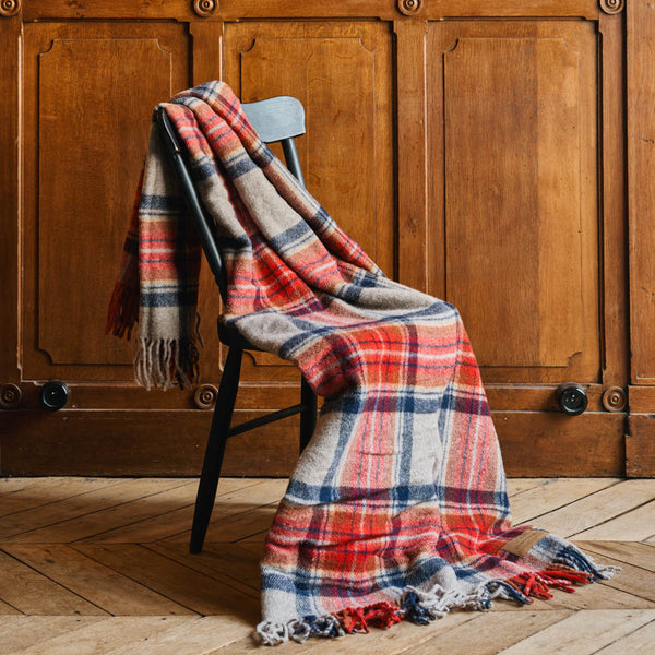 Plaid à carreaux rouge et blanc - Pendleton