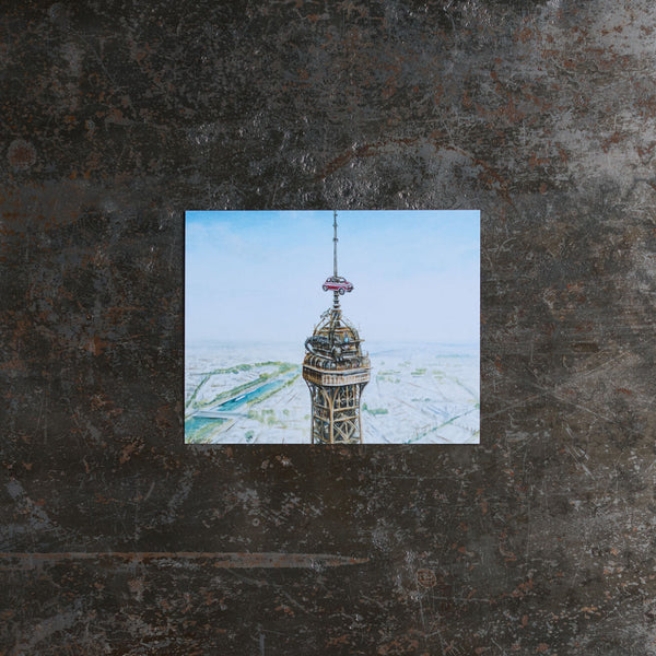 Carte postale - Merci x Travis Chapman - Found a Parking Spot