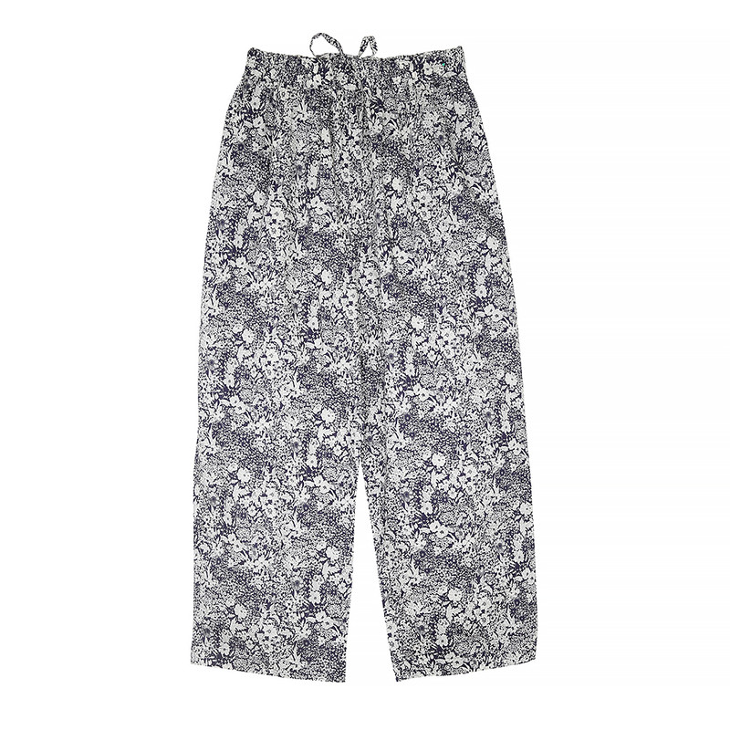 Ichi - Pantalon Liberty Flower - Beige